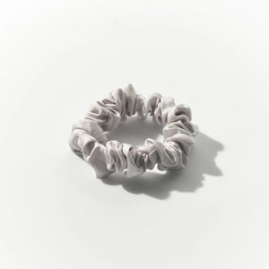 Silk& Scrunchie mini humus grey